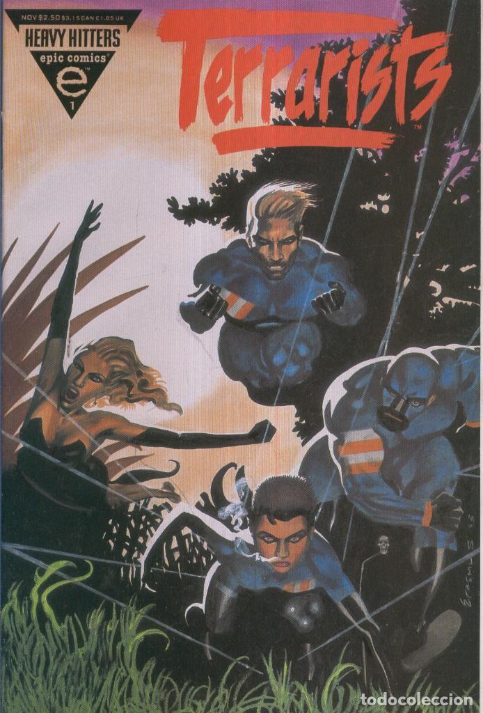 Comics: TERRARIST, Volume 1 No.01 of 04: Summertime Blues (Epic Comics) - John Erasmus