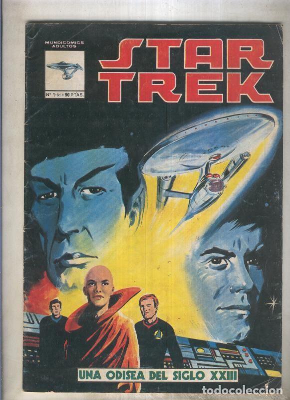 C&oacute;mics: Star Trek de Mundicomic numero 1 (numerado 1 en trasera) - varios