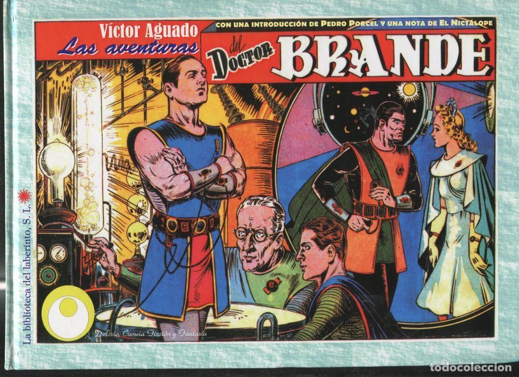 Comics: Facsimil: Las aventuras del Doctor Brande (hojas sueltas por haberse desencolado) - varios