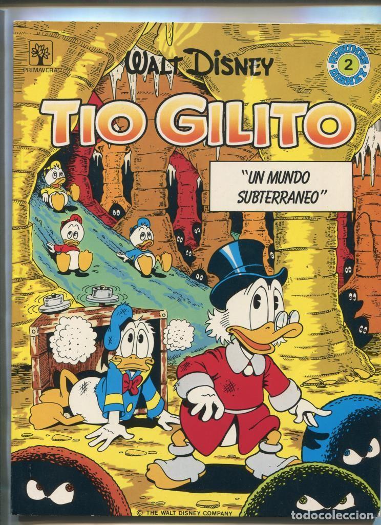 Comics: Albumes Disney numero 02: Tio Gilito: Un mundo subterraneo - Walt Disney