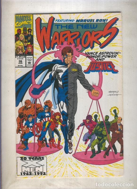 C&oacute;mics: The New Warriors volumen 1 numero 036 (1993)