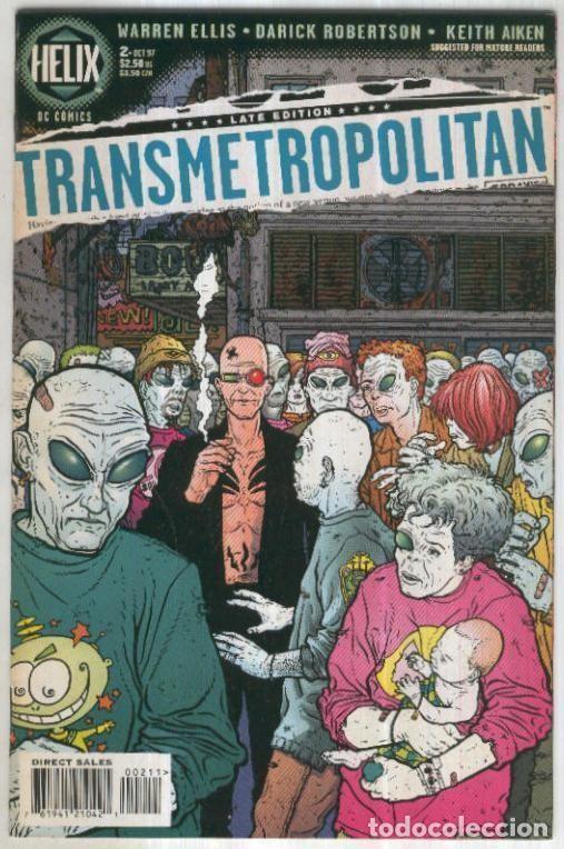 C&oacute;mics: TRANSMETROPOLITAN, Vo.1 No.02: Down the Dip (DC-HELIX 1997) - Warren Ellis