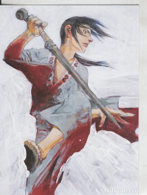 C&oacute;mics: Post Card Book La Espada del Inmortal numerada a lapiz 24 - Varios - Foto 1