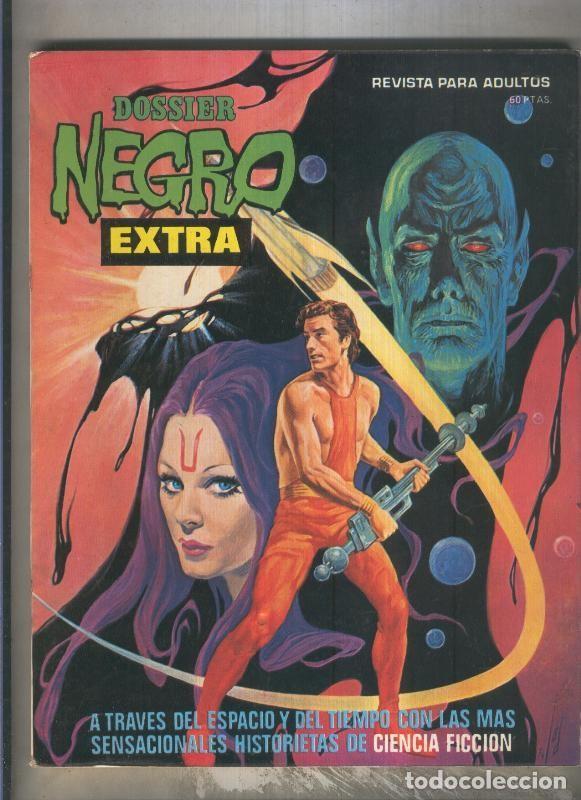 C&oacute;mics: Dossier Negro extra verano 1976: Ciencia Ficcion (numerado 4 en trasera) - varios