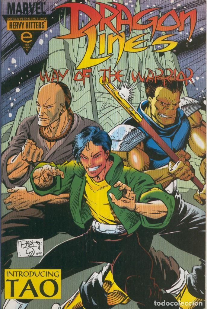 C&oacute;mics: DRAGON LINES: WAY OF THE WARRIOR, Volume 1 No.01: Poor Little Warrior (Epic Comics) - Ron Lim