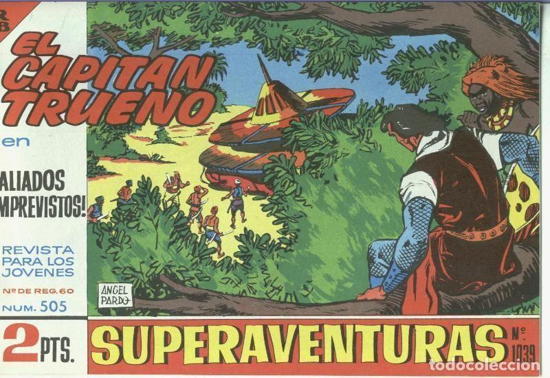 Fumetti: El Capitan trueno facsimil numero 505: Aliados imprevistos - Varios