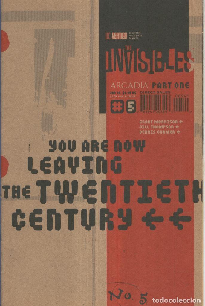 Comics: THE INVISIBLES, Volume 1 No.05B: Arcadia Part One (DC Comics) - Jill Thompson