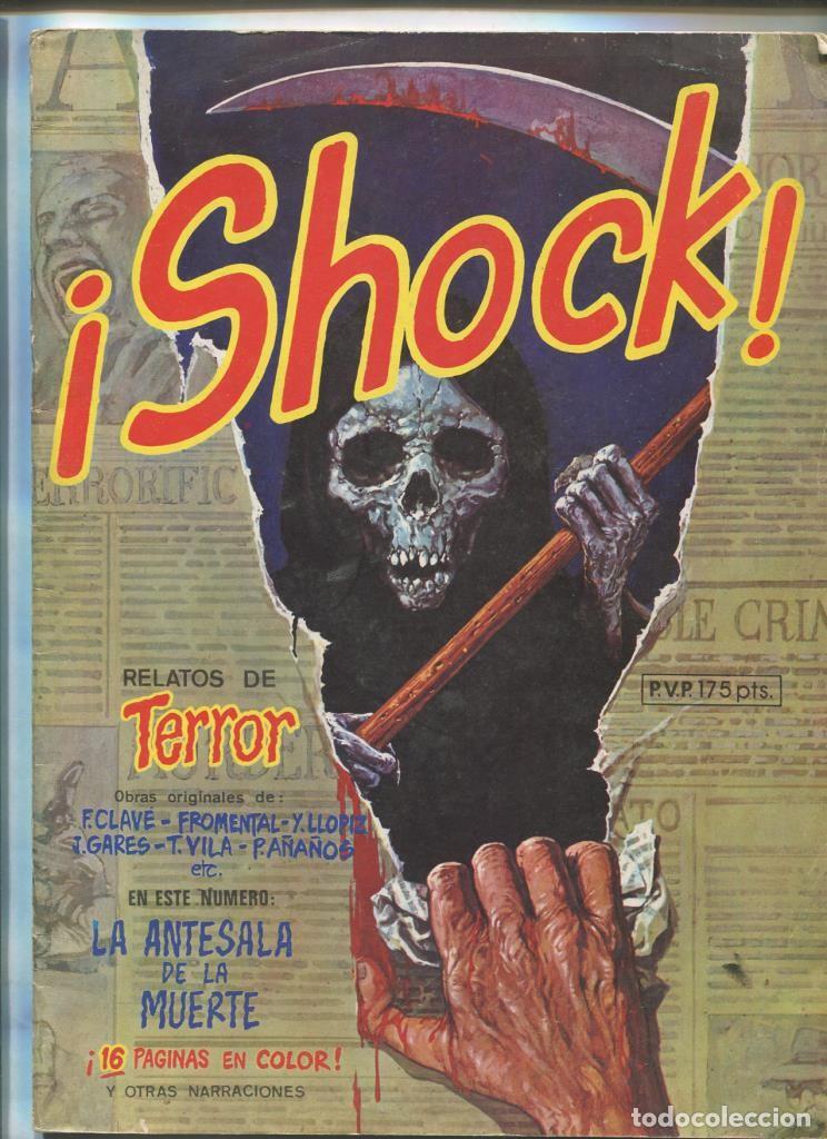 C&oacute;mics: Shock numero 01 (numerado 1 en trasera) - Varios - Foto 1