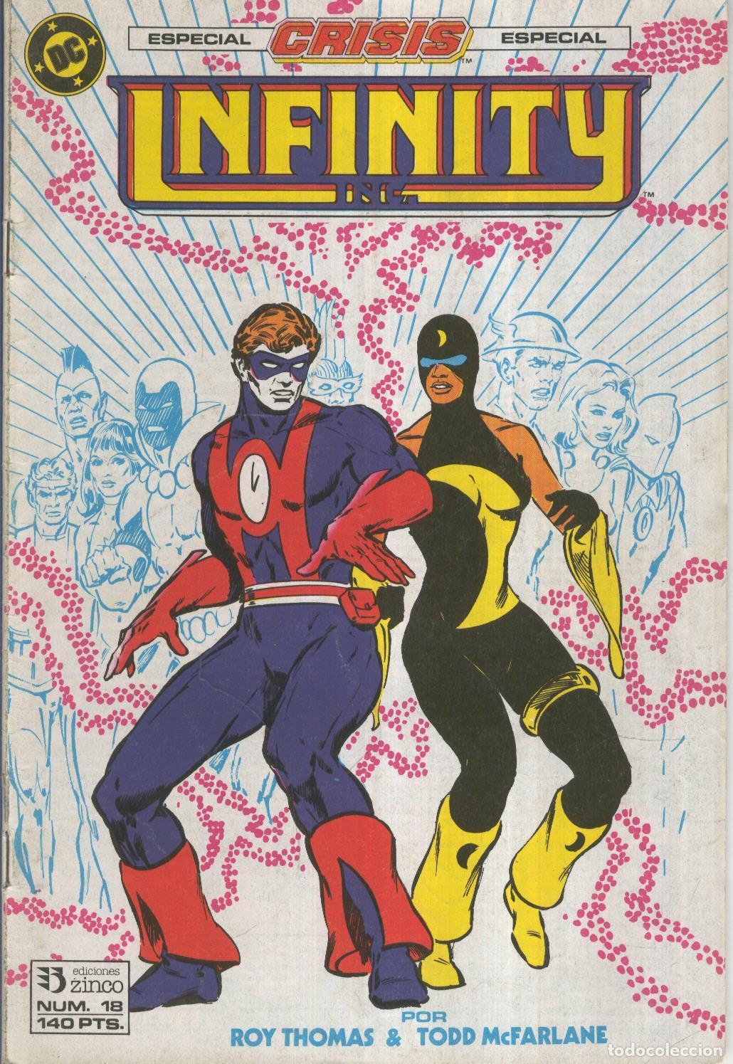 Comics: INFINITY INC Numero 18 - TODD MCFARLANE