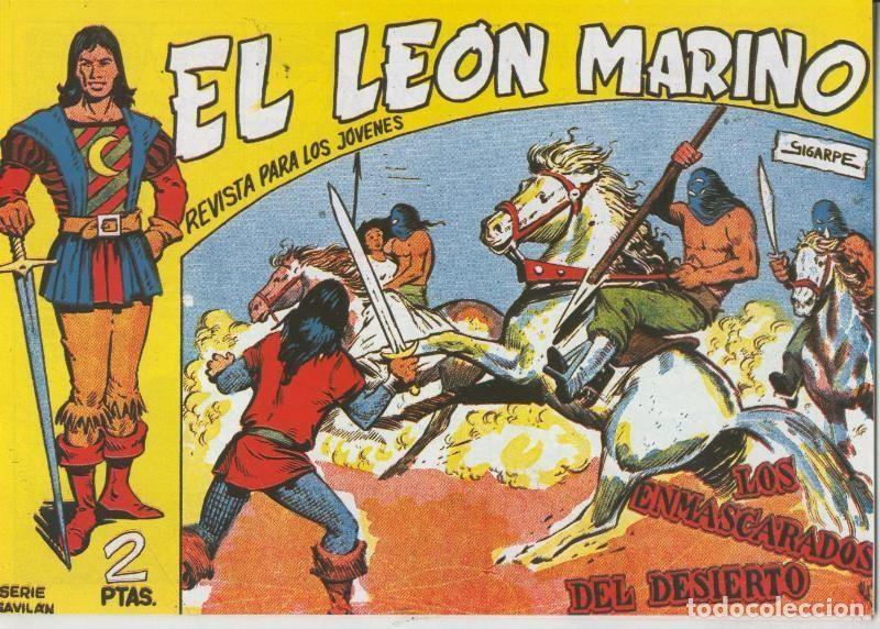 Comics: El Leon Marino facsimil numero 10: Los enmascarados del desierto - Claudio Tinoco - Gigarpe