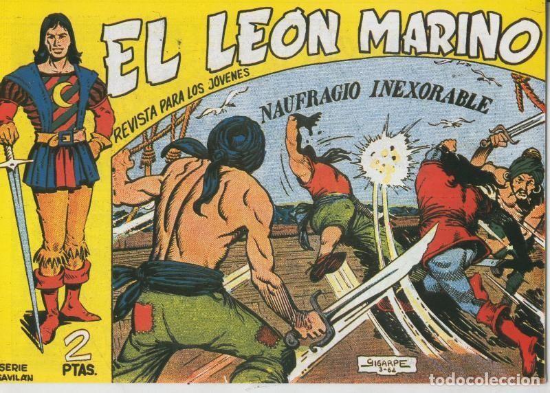 Comics: El Leon Marino facsimil numero 23: Naufragio inexorable - Claudio Tinoco - Gigarpe