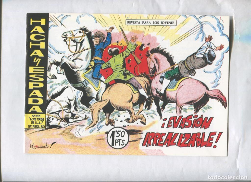 Comics: Facsimil: Hacha y Espada numero 08: Evasion irrealizable - Armando