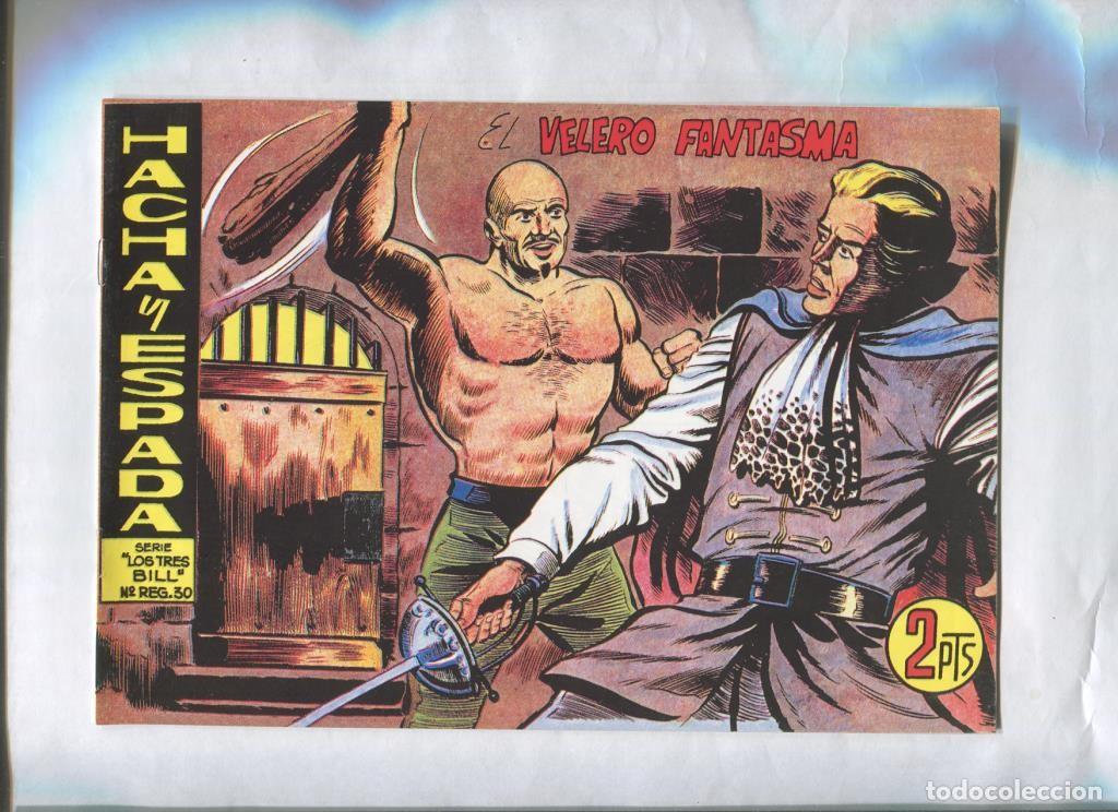 Comics: Facsimil: Hacha y Espada numero 18: El velero fantasma - Armando