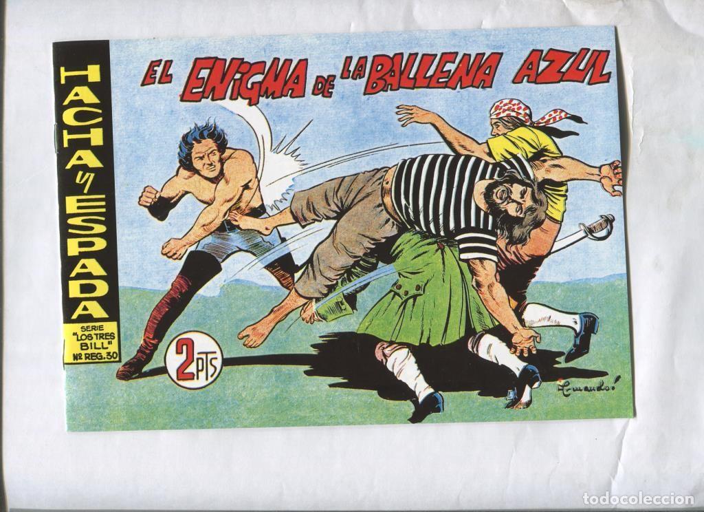 C&oacute;mics: Facsimil: Hacha y Espada numero 29: El enigma de la ballena azul - Armando - Foto 1