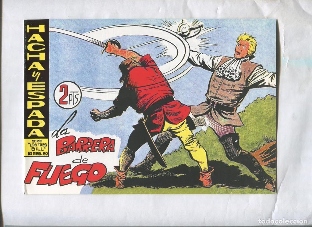 Comics: Facsimil: Hacha y Espada numero 35: La barrera de fuego - Armando