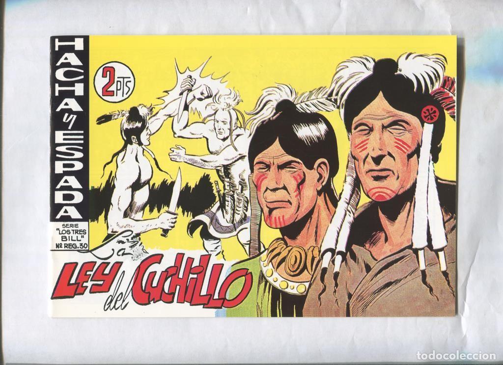 Comics: Facsimil: Hacha y Espada numero 44: La ley del cuchillo - Armando