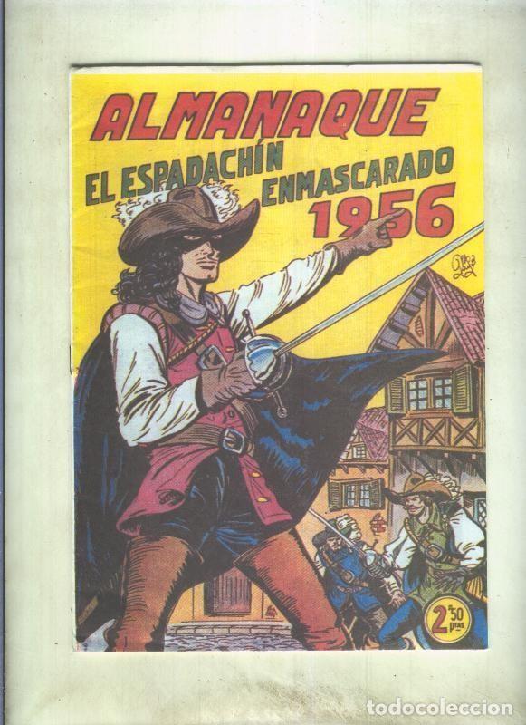 Comics: Almanaque Facsimil: El Espadachin Enmascarado para 1956 - Manuel Gago