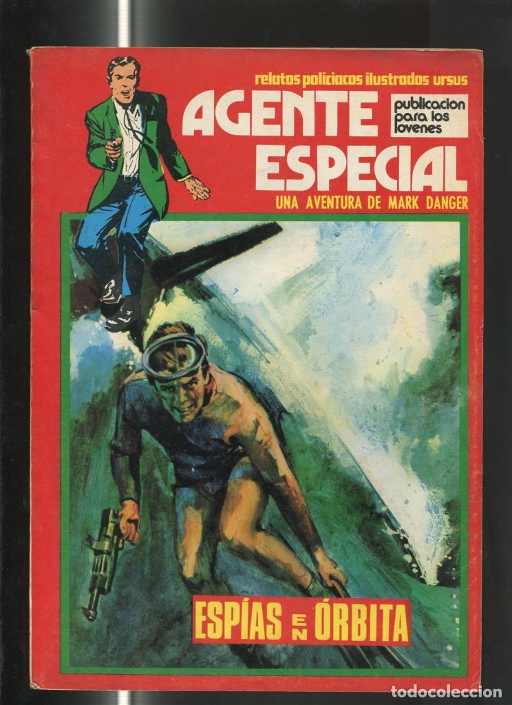 Comics: Agente Especial numero 04: Mark Danger: Espias en orbita (numerado 2 interior cubierta) - Jose Gual