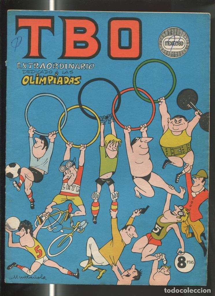 C&oacute;mics: TBO extra de 8 pts: Olimpiadas de Mexico (numerado 2 en trasera) - Varios - Foto 1