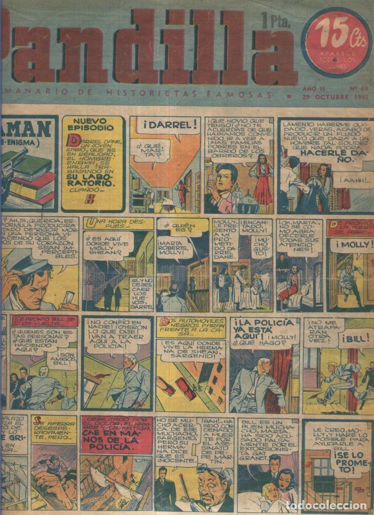 Comics: Pandilla semanario de historietas famosas numero 069 (procede de tomo desencuadernado) - Varios
