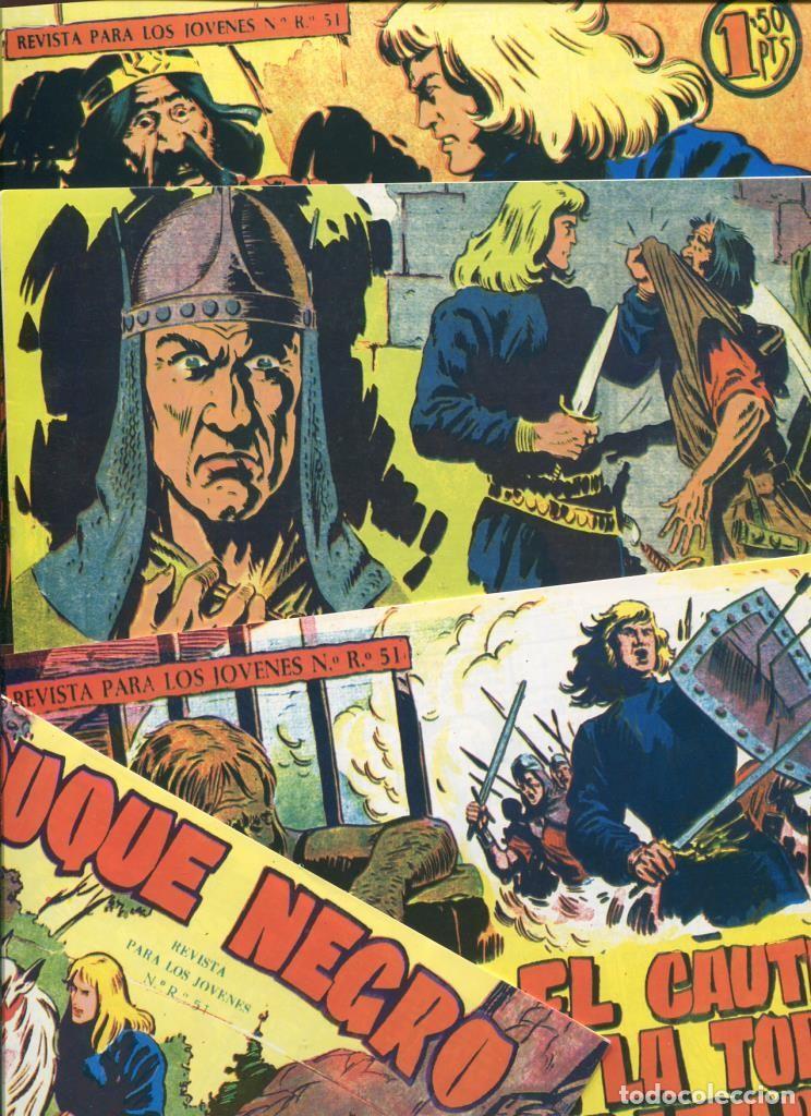 C&oacute;mics: Facsimil: El Duque Negro coleccion de 42 numeros - Manuel Gago - Foto 1
