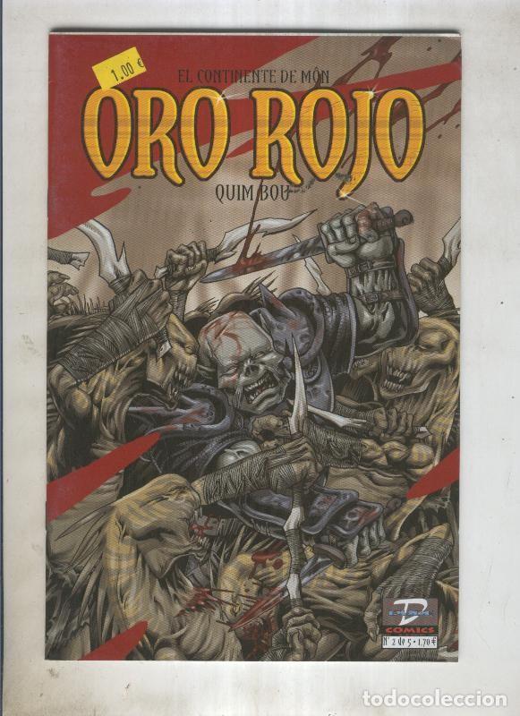 C&oacute;mics: Oro rojo. El continente de Mon numero 2 - Quim Bou - Foto 1