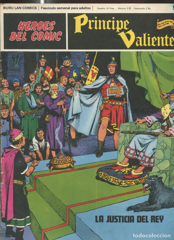 Comics: Principe Valiente de Burulan numero 59: La justicia del rey - Hal Foster