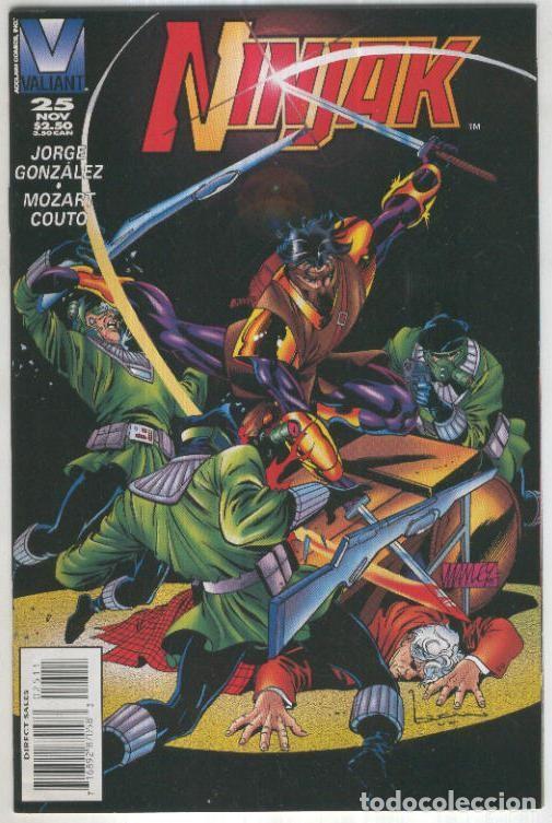 C&oacute;mics: NINJAK, Vol.1 No. 25: Killzone (Valiant 1995) - Mark Moretti - Foto 1