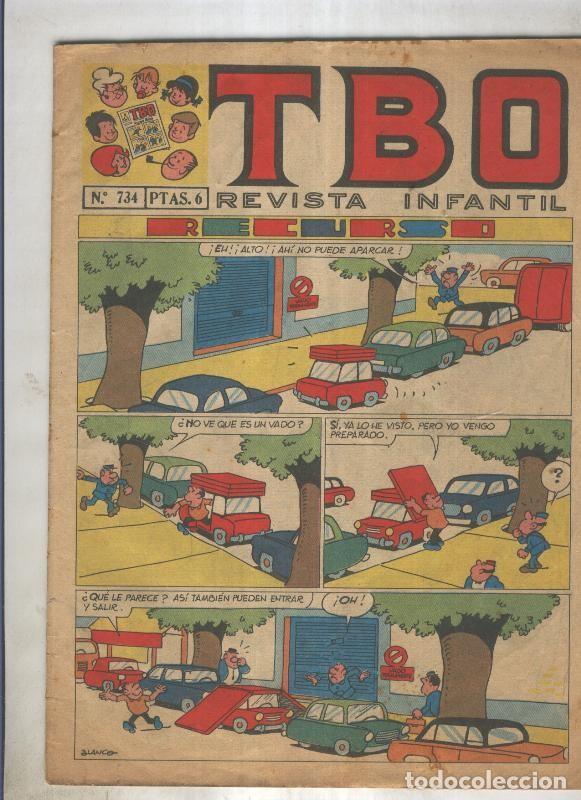 C&oacute;mics: TBO numero 734: Recurso (Blanco), (numerado 2 en trasera) - Varios - Foto 1
