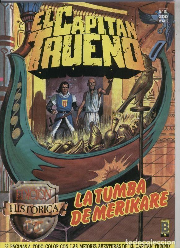 Comics: El Capitan Trueno color, edicion Historica numero 112: La tumba de Merikare - Victor Mora-Ambros, et