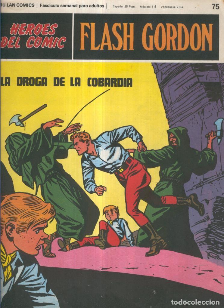 C&oacute;mics: Flash Gordon de Burulan numero 75: La droga de la cobardia - Dan Barry - Foto 1