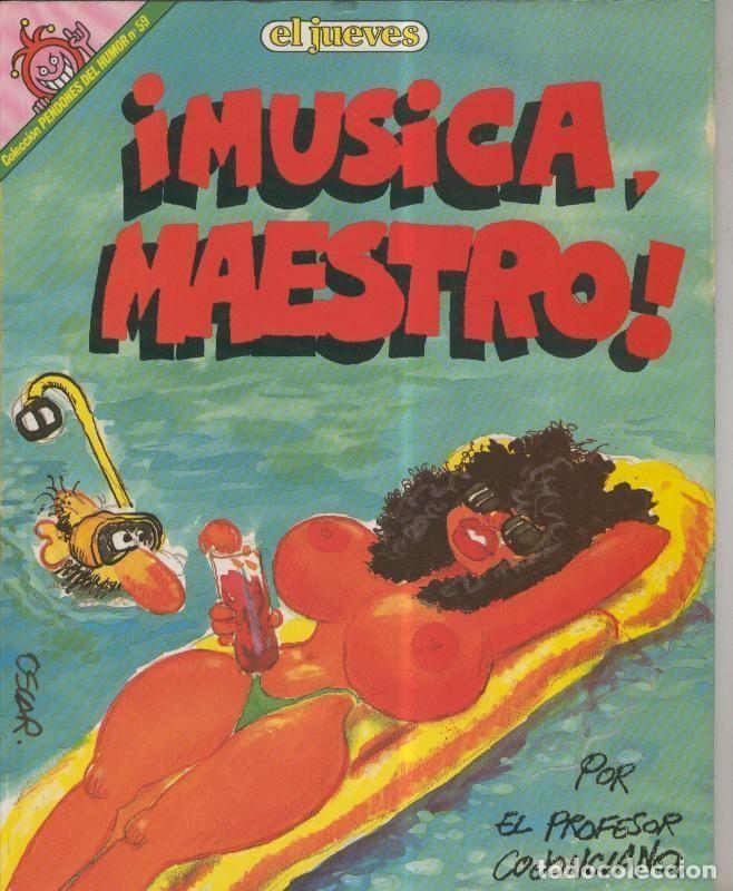 C&oacute;mics: Coleccion Pendones del Humor numero 059: El Profesor Cojonciano: Musica Maestro - Oscar - Foto 1