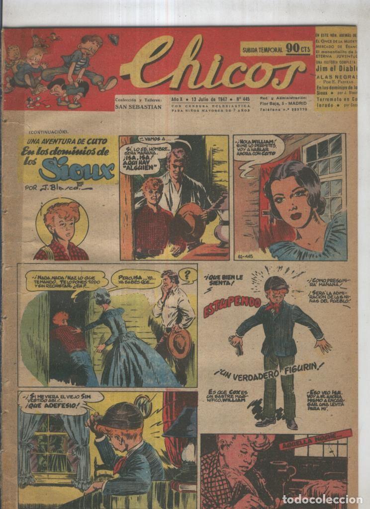 Comics: Chicos de Consuelo Gil numero 445 (procede de tomo desencuadernado) - Varios