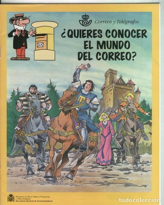 Comics: Quieres conocer el mundo del correo: El correo de la Reina Sigrid - Victor Mora - Jesus Redondo