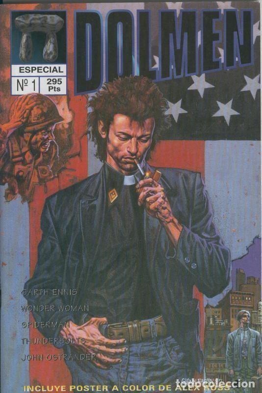 Comics: Fanzine: Dolmen especial numero 1, poster central de Alex Ross - Varios