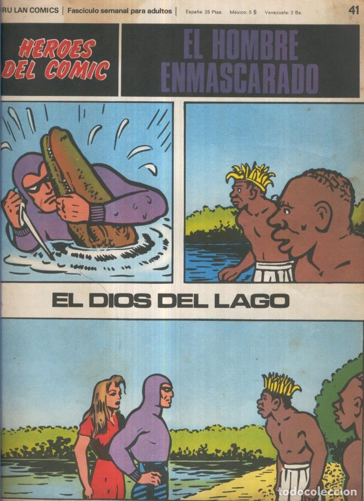 Comics: El hombre enmascarado de Burulan numero 41: el dios del lago - Lee Falk - Ray Moore - Wilson McCoy