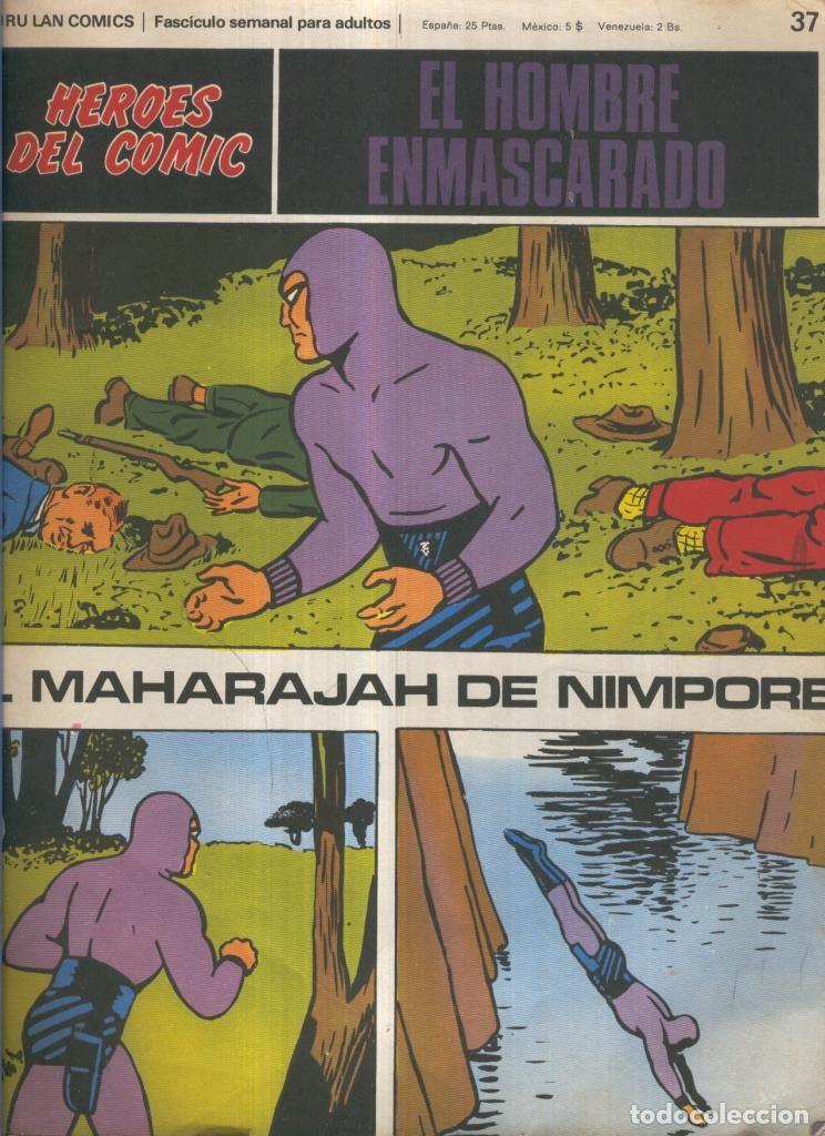 Fumetti: El hombre enmascarado de Burulan numero 37: El maharajah de Nimpore - Lee Falk - Ray Moore - Wilson