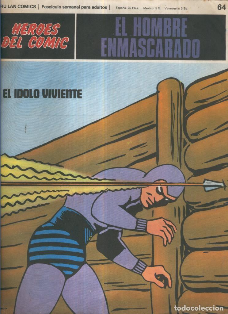 C&oacute;mics: El hombre enmascarado de Burulan numero 64: El idolo viviente - Lee Falk - Ray Moore - Wilson McCoy