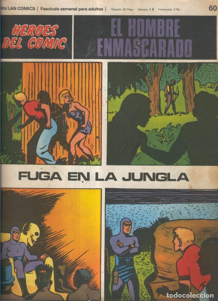 Comics: El hombre enmascarado de Burulan numero 60: Fuga en la jungla - Lee Falk - Ray Moore - Wilson McCoy