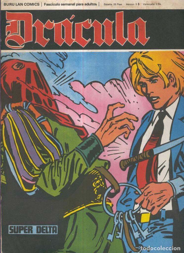 C&oacute;mics: Burulan: Dracula Delta 99 numero 31: Super Delta (numerado 1 trasera) - Carlos Gimenez