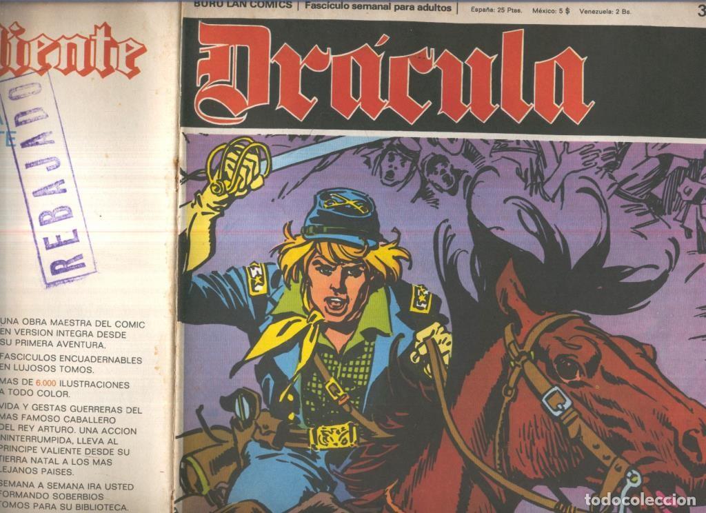 C&oacute;mics: Burulan: Dracula Delta 99 numero 32: La batalla de Gettisburg (numerado 2 trasera) - Carlos Gimenez