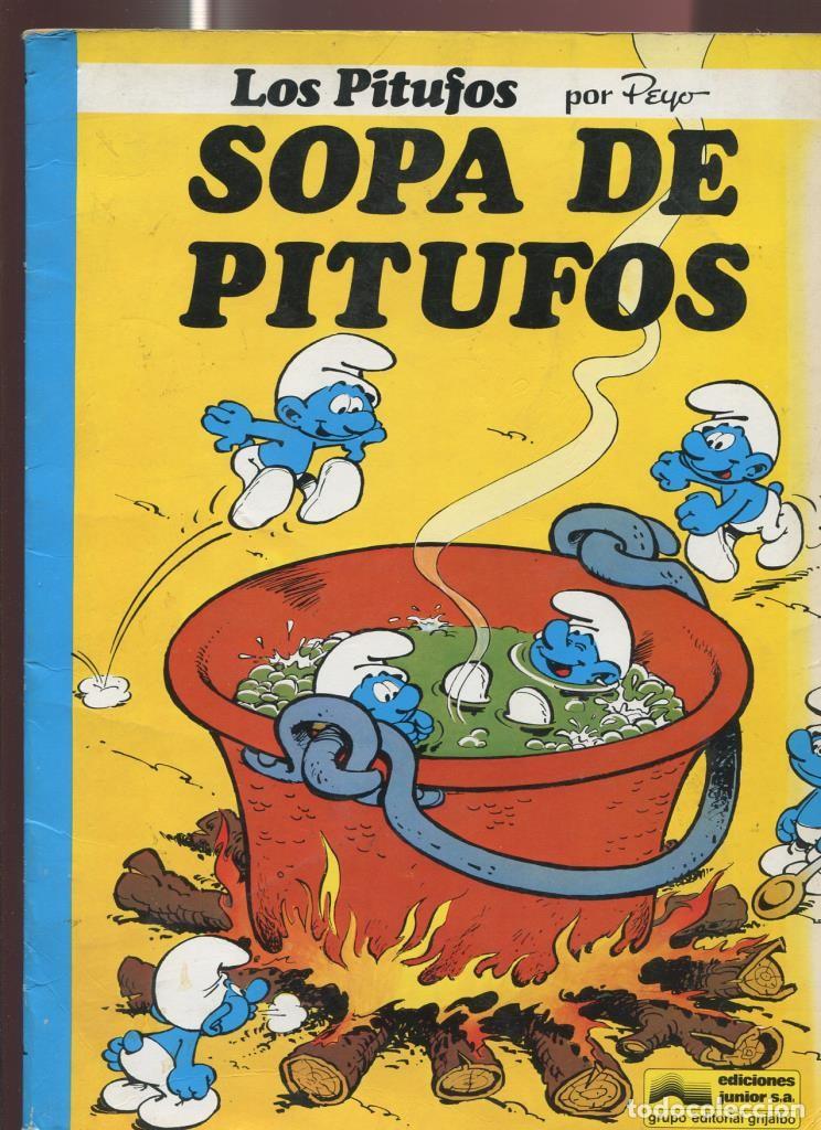 Fumetti: Los Pitufos numero 08: Sopa de pitufos (tapa blanda) - Peyo