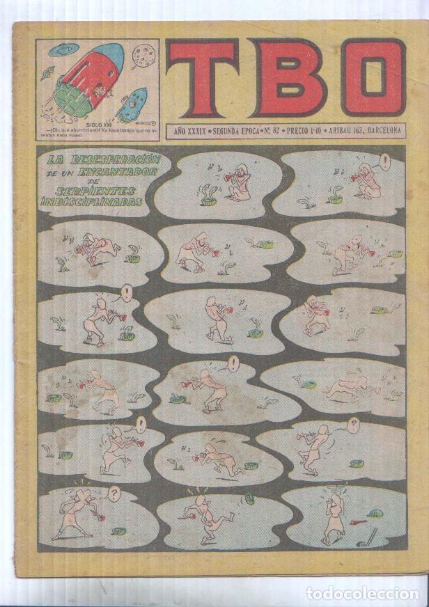 Fumetti: TBO numero 082 (numerado 2 en trasera) - Varios