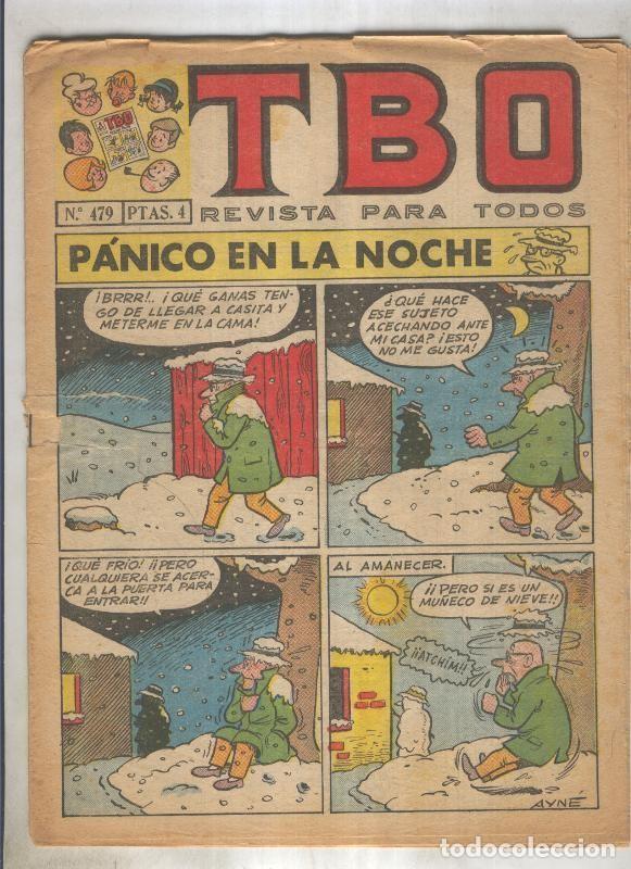 C&oacute;mics: TBO numero 479: Panico en la noche (Ayne) - Varios - Foto 1