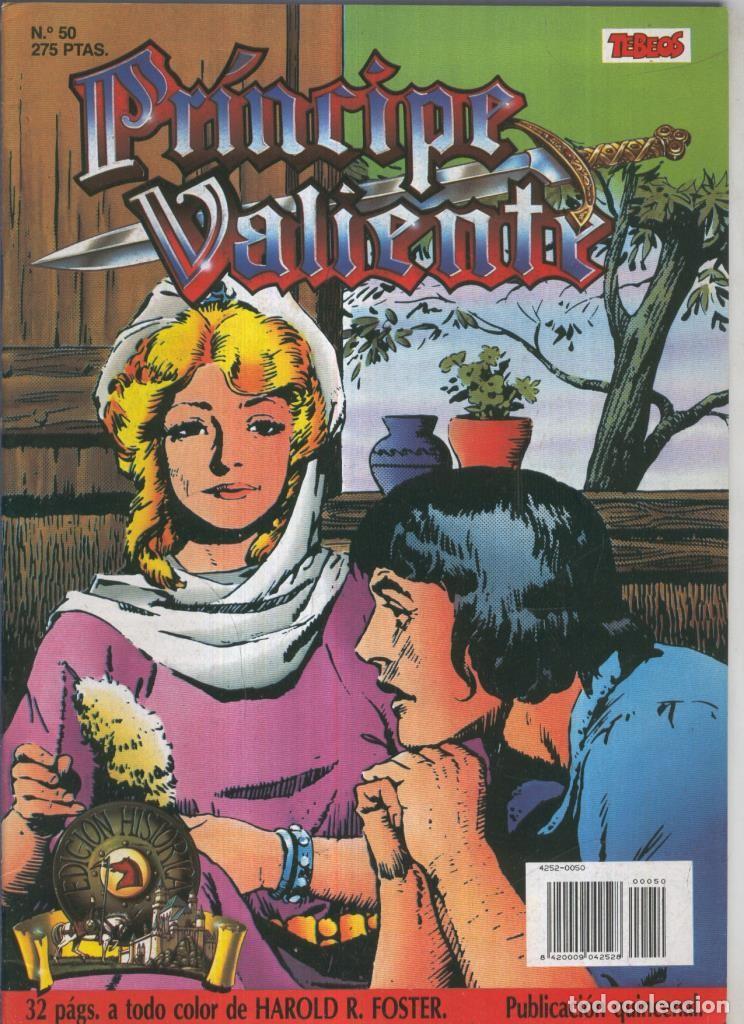 Fumetti: El Principe Valiente de Ediciones B numero 50 (numerado 1 en trasera) - Hal Foster
