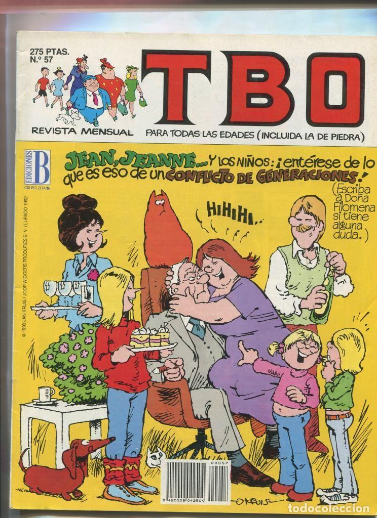 Comics: TBO de Ediciones B numero 057 (numerado 2 en trasera) - Varios