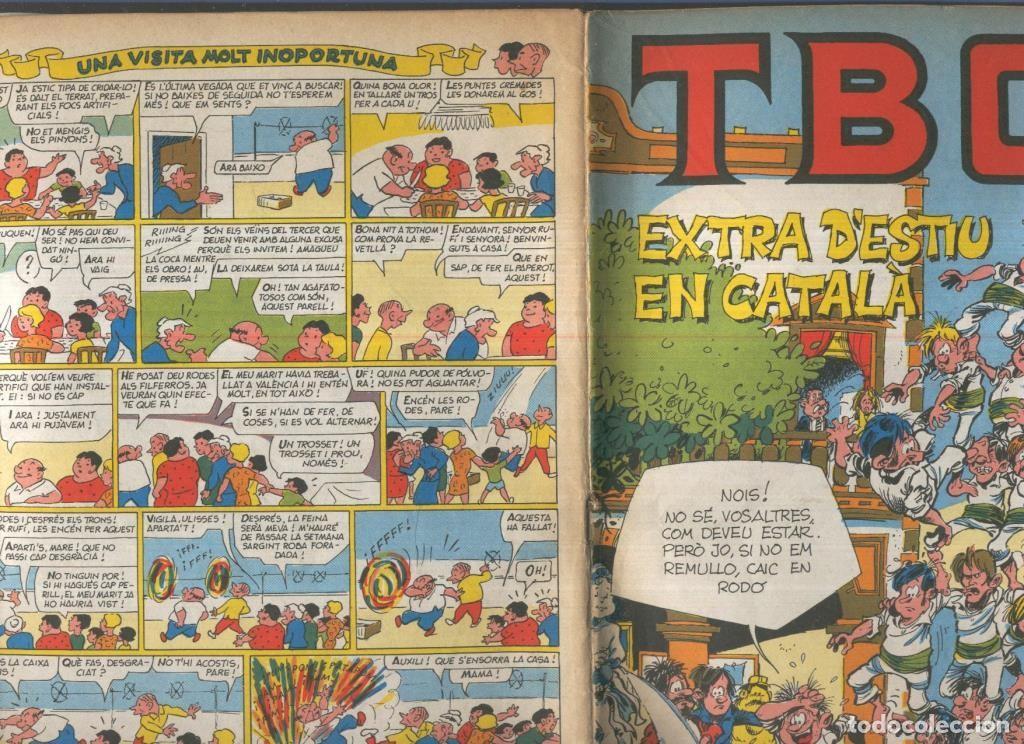 C&oacute;mics: TBO extra de 30 pts: D.Estiu en catala (numerado 4 en trasera) - Varios - Foto 1