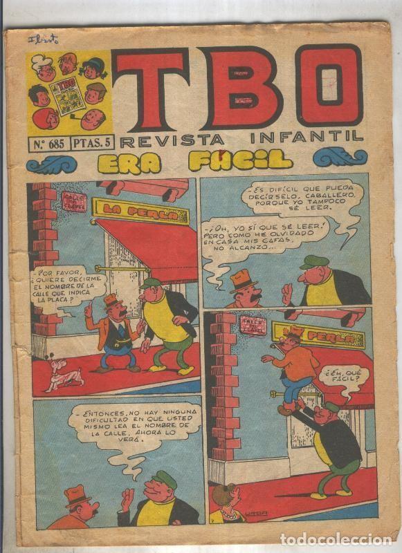 C&oacute;mics: TBO numero 685: Era facil (Urda) - Varios - Foto 1