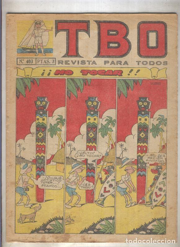 C&oacute;mics: TBO numero 403: No tocar (Urda), (numerado 2 en trasera) - Varios - Foto 1