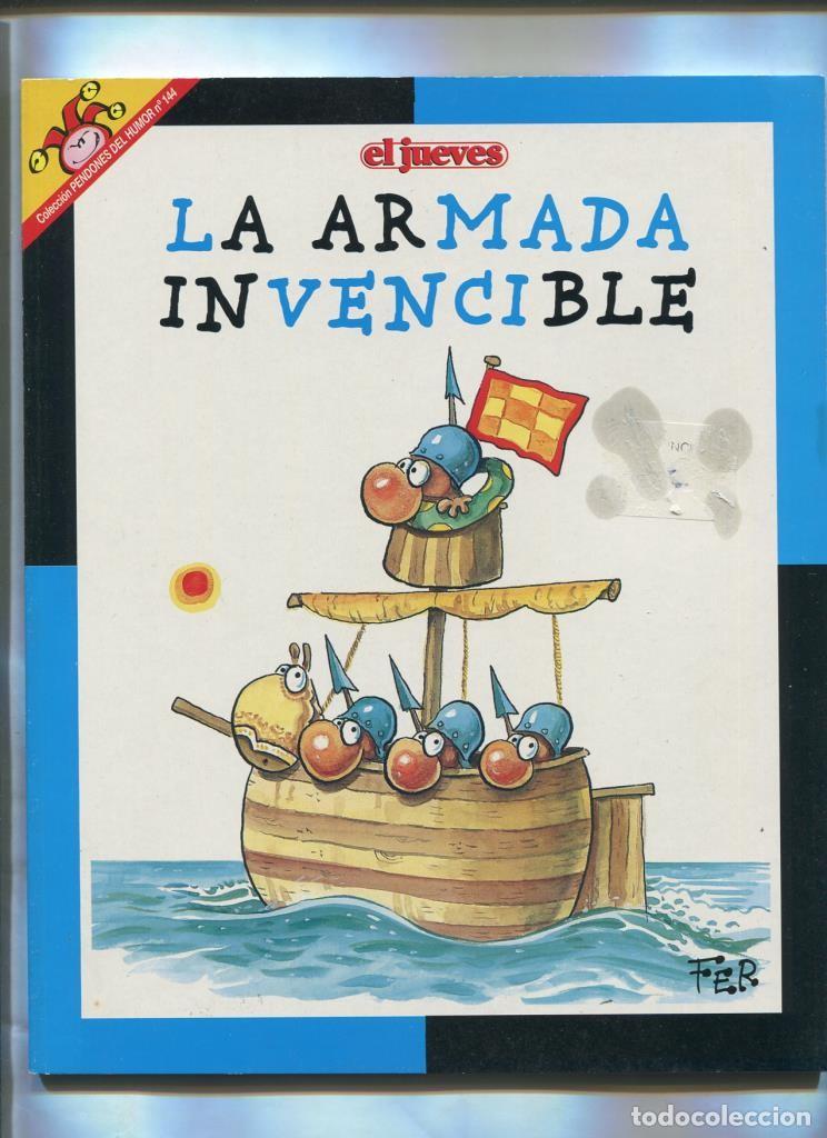 Fumetti: Coleccion Pendones del humor numero 144: La armada invencible (portada estropeada por esto etiqueta